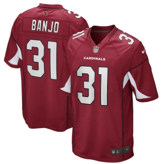 Men's Arizona Cardinals Chris Banjo Nike Cardinal Game Player Jersey