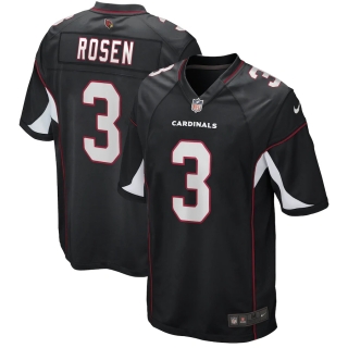 Men's Arizona Cardinals Josh Rosen Nike Black Game Jersey
