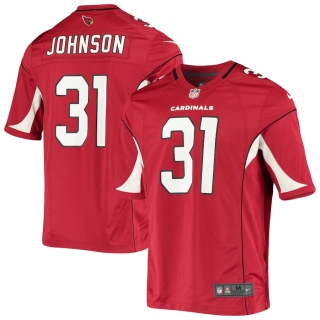 Men's Arizona Cardinals David Johnson Nike Cardinal Game Player Jersey