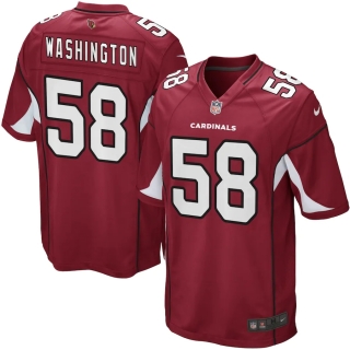 Mens Arizona Cardinals Daryl Washington Nike Cardinal Game Jersey