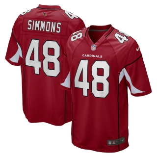 Men's Arizona Cardinals Isaiah Simmons Nike Cardinal Game Jersey