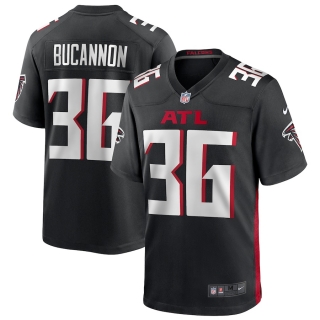 Men's Atlanta Falcons Deone Bucannon Nike Black Game Jersey