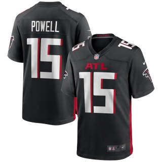 Men's Atlanta Falcons Brandon Powell Nike Black Game Jersey