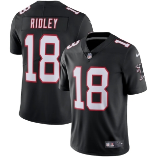 Men's Atlanta Falcons Calvin Ridley Nike Black Vapor Limited Player Jersey