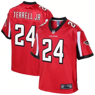 Men's Atlanta Falcons AJ Terrell Jr NFL Pro Line Red Big & Tall Player Jersey