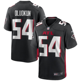 Men's Atlanta Falcons Foyesade Oluokun Nike Black Game Jersey