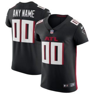 Men's Atlanta Falcons Nike Black Vapor Elite Custom Jersey