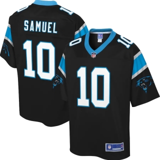 Men's Carolina Panthers Curtis Samuel NFL Pro Line Black Big & Tall Player Jersey