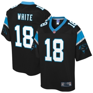 Men's Carolina Panthers DeAndrew White NFL Pro Line Black Big & Tall Player Jersey