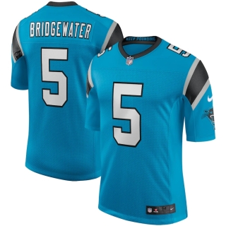 Men's Carolina Panthers Teddy Bridgewater Nike Blue Vapor Limited Jersey