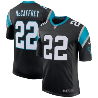 Men's Carolina Panthers Christian McCaffrey Nike Black Classic Limited Jersey