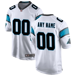 Men's Carolina Panthers Nike White Custom Game Jersey