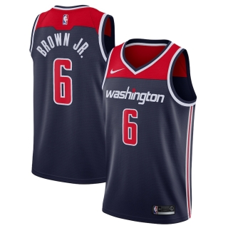 Men's Washington Wizards Troy Brown Jr Nike Navy Swingman Jersey