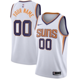 Men's Phoenix Suns Nike White 2020-21 Swingman Custom Jersey – Association Edition