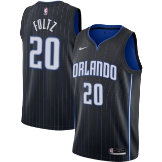 Men's Orlando Magic Markelle Fultz Nike Black 2020-21 Swingman Jersey - Icon Edition
