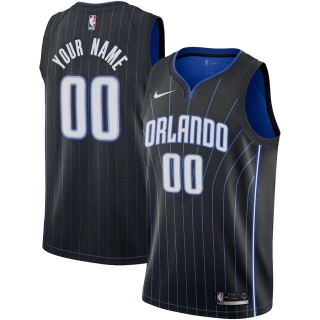 Men's Orlando Magic Nike Black 2020-21 Swingman Custom Jersey – Icon Edition