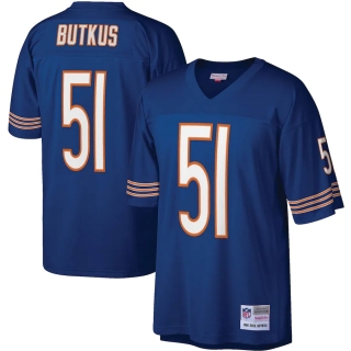 Men's Chicago Bears Dick Butkus Mitchell & Ness Navy Legacy Replica Jersey