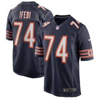Men's Chicago Bears Germain Ifedi Nike Navy Game Player Jersey