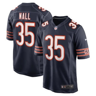Men's Chicago Bears Ryan Nall Nike Navy Game Jersey