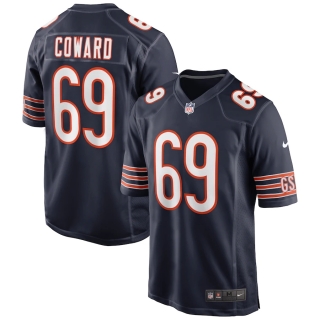 Men's Chicago Bears Rashaad Coward Nike Navy Game Jersey