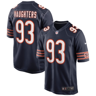 Men's Chicago Bears James Vaughters Nike Navy Game Jersey