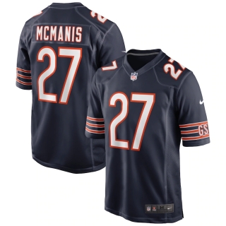 Men's Chicago Bears Sherrick McManis Nike Navy Game Jersey