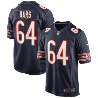 Men's Chicago Bears Alex Bars Nike Navy Game Jersey