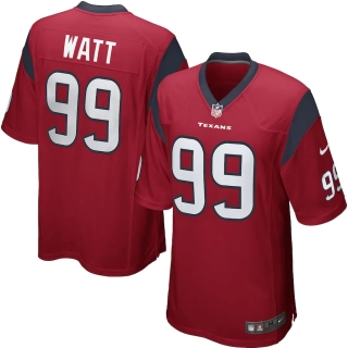 Mens Houston Texans JJ Watt Nike Red Alternate Game Jersey
