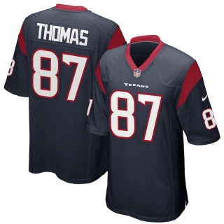 Men's Houston Texans Demaryius Thomas Nike Navy Game Jersey