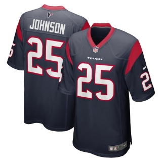 Men's Houston Texans Duke Johnson Nike Navy Game Jersey