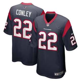 Men's Houston Texans Gareon Conley Nike Navy Game Jersey