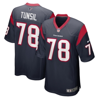 Men's Houston Texans Laremy Tunsil Nike Navy Game Jersey