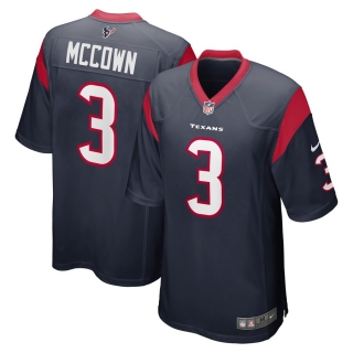 Men's Houston Texans Josh McCown Nike Navy Game Jersey