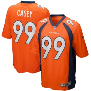Men's Denver Broncos Jurrell Casey Nike Orange Game Player Jersey