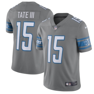 Men's Detroit Lions Golden Tate Nike Steel Vapor Untouchable Color Rush Limited Player Jersey