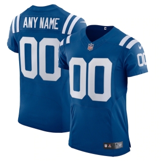 Men's Indianapolis Colts Nike Royal Vapor Elite Custom Jersey