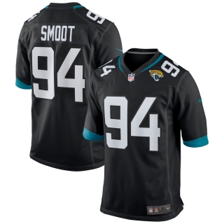 Men's Jacksonville Jaguars Dawuane Smoot Nike Black Game Jersey