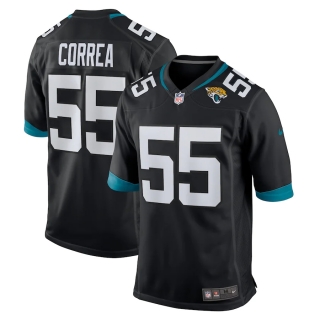 Men's Jacksonville Jaguars Kamalei Correa Nike Black Game Jersey