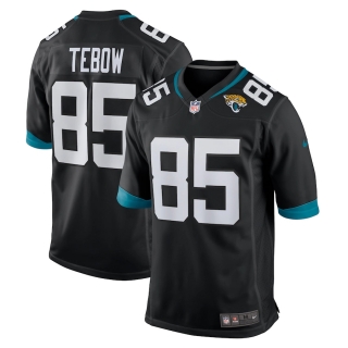 Men's Jacksonville Jaguars Tim Tebow Nike Black Alternate Game Jersey