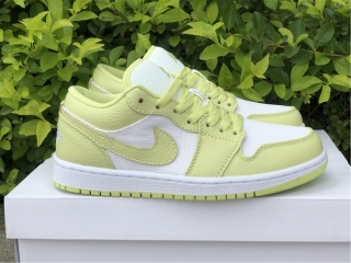 Authentic Air Jordan 1 Low Limelight