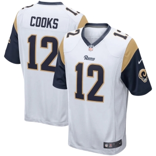 Men's Los Angeles Rams Brandin Cooks Nike White Game Jersey