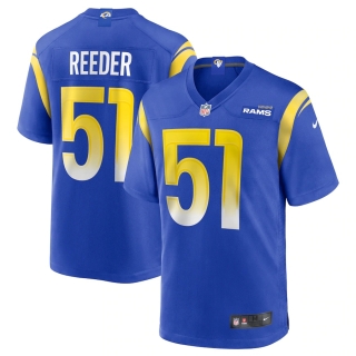 Men's Los Angeles Rams Troy Reeder Nike Royal Game Jersey