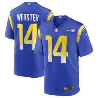 Men's Los Angeles Rams Nsimba Webster Nike Royal Game Jersey