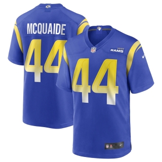 Men's Los Angeles Rams Jake McQuaide Nike Royal Game Jersey