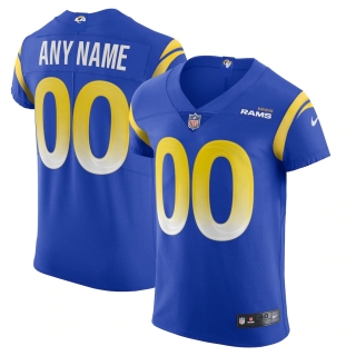 Men's Los Angeles Rams Nike Royal Vapor Elite Custom Jersey