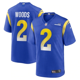 Men's Los Angeles Rams Robert Woods Nike Royal Player Game Jersey