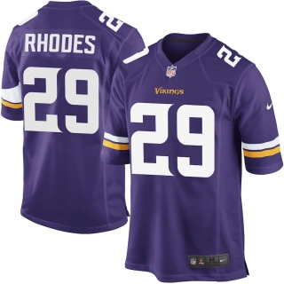 Mens Minnesota Vikings Xavier Rhodes Nike Purple Game Jersey