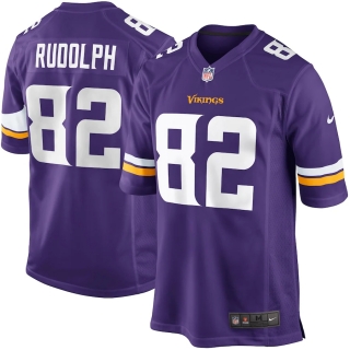 Men's Minnesota Vikings Kyle Rudolph Nike Purple Game Player Jersey