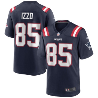 Men's New England Patriots Ryan Izzo Nike Navy Game Jersey