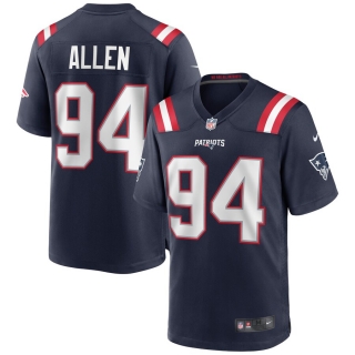 Men's New England Patriots Beau Allen Nike Navy Game Jersey